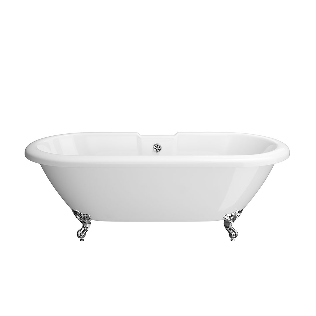 TRADITIONAL DUAL FREESTANDING ACRYLIC BATH MyLife Bathrooms